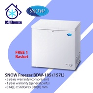 SNOW FREEZER / SNOW LIFTING LID CHEST FREEZER BDW-185 - 157L