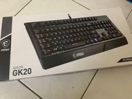 MSI GK20鍵盤