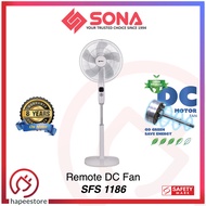 SONA 16” REMOTE DC STAND FAN SFS 1186 SFS1186 (8 Years Warranty)