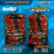 Kerodong Sangkar Kotak dan Bulat Custom SMM MURAI MANIA Desain Keren Bisa Request - NA STORE