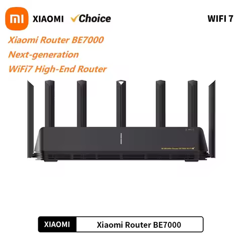 Xiaomi Mi Router BE7000 Tri-Band WiFi Repeater VPN 1GB Mesh USB 3.0 IPTV 4 X 2.5G Ethernet Ports Mod