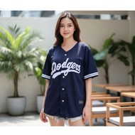 Dodgers navy Baseball Jersey