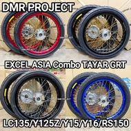 [COMBO MURAH² EXCEL ASIA] Y15/Y16/LC135/Y125Z/LCV8/LC5S TAKASAGO EXCEL ASIA ALLOY RIM 1.4/1.6X17 TAY