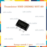 Transistor smd 2SD882 D882 3A 30V NPN SOT-89 2sd882 d882