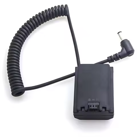 Fotga Power Cable Adapter for DC Connector to Decoded DC Coupler Dummy Battery NP-FZ100 for Sony A7I