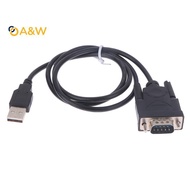 A&W 1Pc USB RS232 to DB 9-Pin Male Cable Adapter Converter Supports Win7-Win10 System Supports Vario