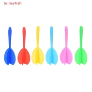 【tuilieyfish】 30pcs ABS Multicolor Durable Plastic Darts Shaft Flight Set Darts Replacement 【SH】