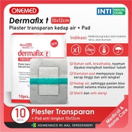 ONEMED Dermafix T Plaster 10 x 12 cm Transparent Plaster