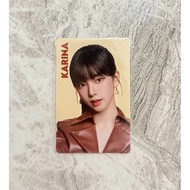 NABATI Photocard X AESPA Karina (OFFICIAL)