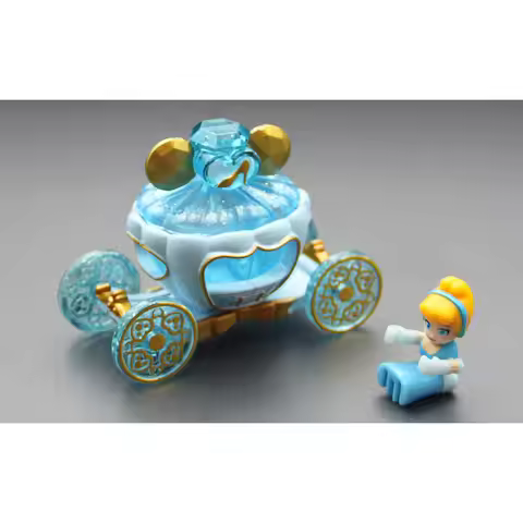 Original TAKARA TOMY Dream Tomica No.179 Disney Motors Jewelry Way Cinderella Pumpkin Carriage Dieca