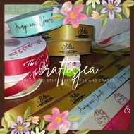 ¤PERSONALIZED¤ Ribbon (1 inch) - 50yards