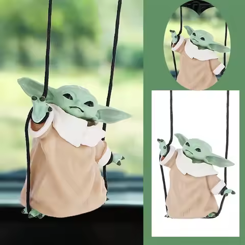 Creativity Movie Stars Warsed Action Figrues Yoda Baby Toys Cartoon Dolls Interior Decoration Car Pe
