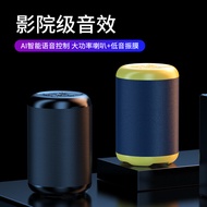 Direct AI wireless Bluetooth speaker intelligent voice control mini card outdoor speaker gift speaker A9Huil