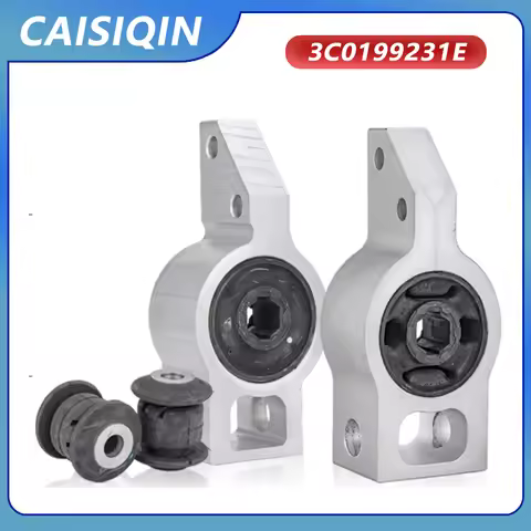 Front Control Arms Bushing Lower Bracket Rubber Suspension 3C0199231E 8J0199231 For VW Passat B6 B7 