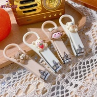 【Must-Have Gadgets】 New Cute Cartoon Bear Bunny Nail Clippers Anti Splash Nail Trimmer Baby Nail Care Accessories Manicure Tools