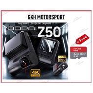 (FREE SD CARD 32GB) DDPAI Z50 4K 2160P Dash Cam GPS Front + Rear Cam Car Camera DVR Recorder GPS