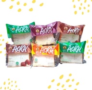 READY - 15 PCS Roti Panggang Aoka Aneka RASA RANDOM Frozen Maryam Cemilan Manis Bag Instan Kacang