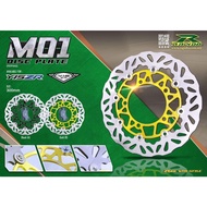 Y16ZR/ Y16 / Y15 RAPIDO M01 FRONT BRAKE DISC PLATE 300MM WITH BRACKET ( 5 SCREW HOLES ) PLUG & PLAY