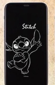 🔴全新 Disney  迪士尼卡 玻璃貼 史迪仔 stitch mon貼 全屏鋼化玻璃保護膜 iphone 12 pro