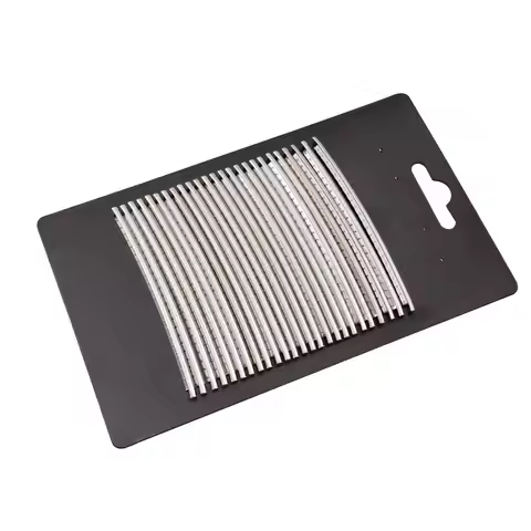 Musiclily Basic Stainless Steel 2.7mm 24 Frets Guitar Jumbo Fret Wire Set, Chrome