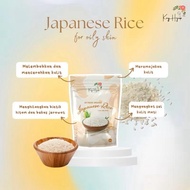 KEYMASK ORGANIC MASKER WAJAH ORGANIK BUBUK WASH OFF MASK KEYHIJUP GREEN TEA JAPANESE RICE LEMON BY K