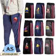 Funky CARTOON Side Lace Jogger / Sweat Pant (2Y-8Y) - Random Color