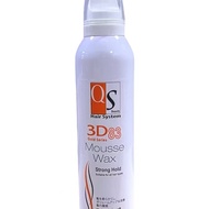 QS 3D Gold Series 83 Mousse Wax - 250ml (Only For West Malaysia)
