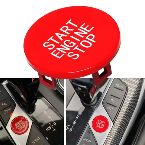 Engine Start Stop Button Ignition Cover Replace For BMW 1 2 3 4 8 X3 X5 X6 X7 Z4 F40 F44 G20 G22 G14