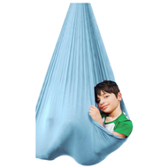 Therapeutic Sensory Swing Hug Ceiling Snuggle Swing Adjustable Fabric Hammock Fit for Outdoor Room A