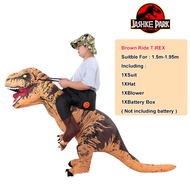 NEW T-REX Monster Inflatable Costume Blow Up Cosplay Dinosaur Clothing Carnival Halloween Christma D