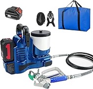 Airless Paint Sprayer, High Pressure Cordless Paint Spraying Machine, 1.1 L/Min Flow, 6 Gear Speed A