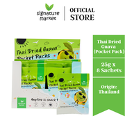 Signature Market Thai Dried Guava Pocket Packs (25g x 8 sachets)