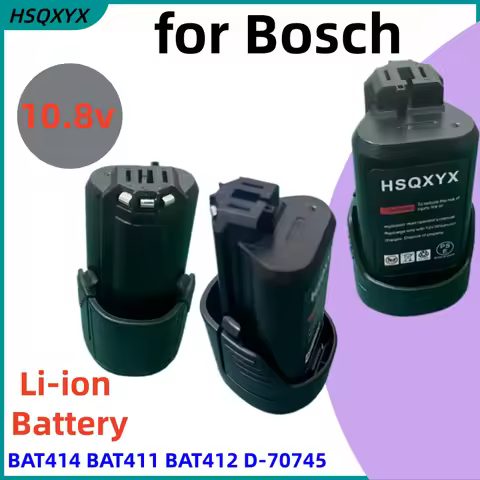 4000mah For Bosch 12V BAT411 Battery Replacement For BAT412 BAT413 12V 10.8V Electric Screwdriver To