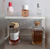 Perfume decants - Glossier You, Phlur Missing Person, Lake By Rosie Jane, Velvet Tonka, Grand Soir