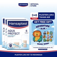 HANSAPLAST Aqua Protect Waterproof Plaster, 6 Pack of P3K Waterproof Plaster - Best Value