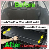 🟢SG SELLER @Honda Vezel/Hrv ( 2014 to 2020) Retractable boot cover with installation (improve Cooling &amp; 1 year warranty)