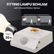 Home Electrical Tool Light With Motion Sensor Bulb With Infrared Motion Sensor