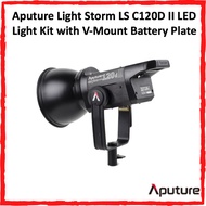 Aputure Light Storm LS C120D II LED Light Kit with V-Mount Battery Plate (120D II)