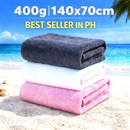 400G 100% Cotton Bath Towel Thick Super Absorbent Quick Dry Towel beach Adult Hotel Towel