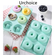 [READY STOCK] Donut Mould Steamable Donut Silicone Mold Baking Tool Bakewares Donut Jelly Ice Tray M