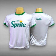 เสื้อยืดสกรีนลาย Sprite (ขาวคอเขียว) มี 5ไซส์ S M L XL 2XL มีของพร้อมส่ง