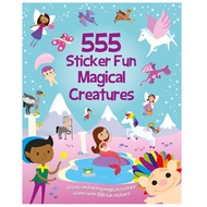 555 Sticker Fun - Magical Creatures Paperback -Two Windmills