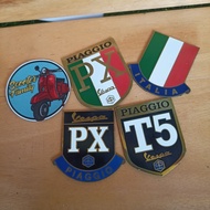 Vespa px brass Emblem accessories