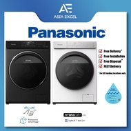 PANASONIC NA-V90FC1WSG | NA-V90FR1BSG CARE+ EDITION 9KG HYGIENE CARE WHITE / BLACK FRONT LOAD WASHIN