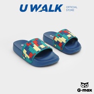 G-MAX Junior Children Slip On Slides | U WALK 508-01239 | Sandal Budak Kanak-Kanak