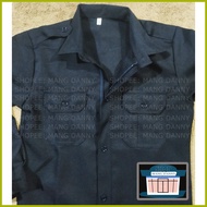 ➼ ❍ ∆ ┳ Long Sleeve for Security Guard (Navy Blue) SG Uniform "security guard type b navy blue