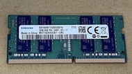 三星(Samsung) 16G DDR4 PC4-2400T 2RX8 記憶體(雙面)中古良品