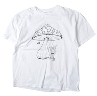 AWAKE NY x PROCELL Special Edition American-made Mushroom Tee, XXL, White, Short Sleeve, Mushroom De