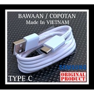 (BUY 2 ONLY 55K HP BAWAAN ORI MADE VIETNAM TYPE C) DATA CABLE SAMSUNG S8 S9 S10 NOTE 10 A02S A12 A8 