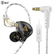 QKZ x HBB Earphone Dynamic Earbuds HiFi Music IEM Headphones HD Resolution Noise Cancelling Headsets